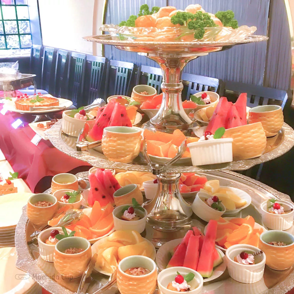 シェ・プルミエのスイーツビュッフェの写真