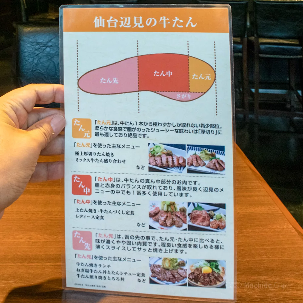 閉店 牛たん焼き 仙台辺見 ランチ限定の牛たん焼き定食が人気 町田のランチ予約ならマチダクリップ