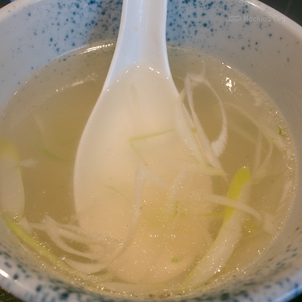 牛たん焼き 仙台辺見のスープの写真