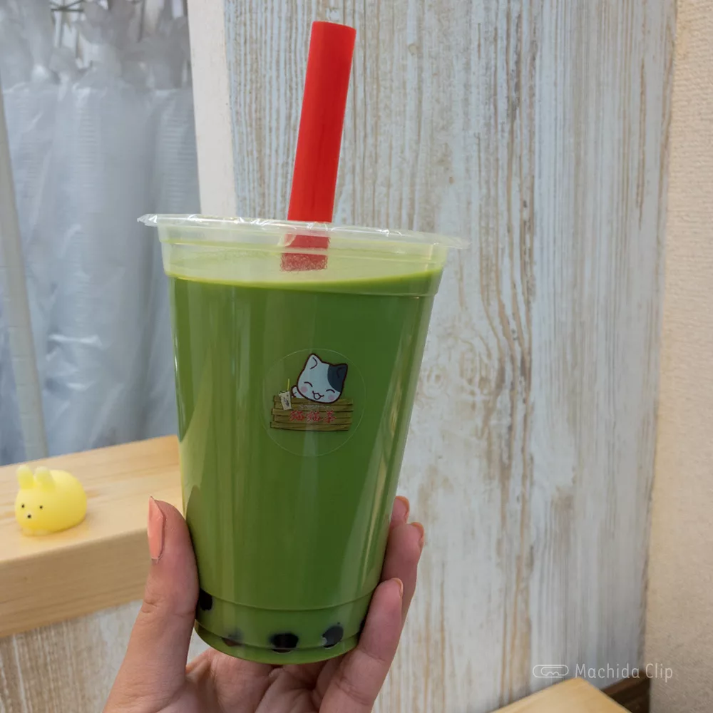 猫猫茶(まおまおちゃ)のタピオカドリンクの写真