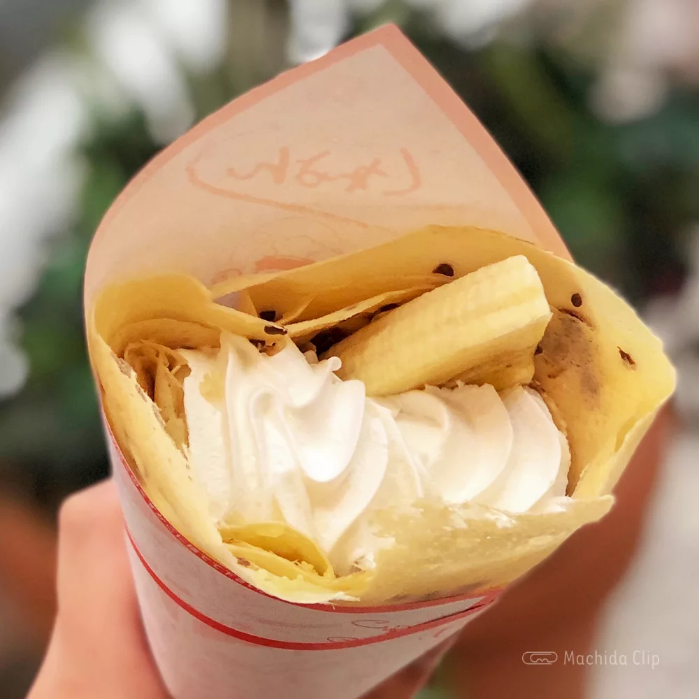 クレープくれよん 町田ジョルナ店のクレープの写真