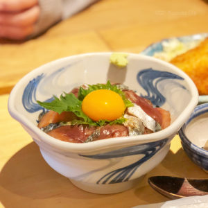 「いまがわ食堂」テレビで紹介された町田の魚料理専門店！名物のごまさば丼をランチ定食での写真