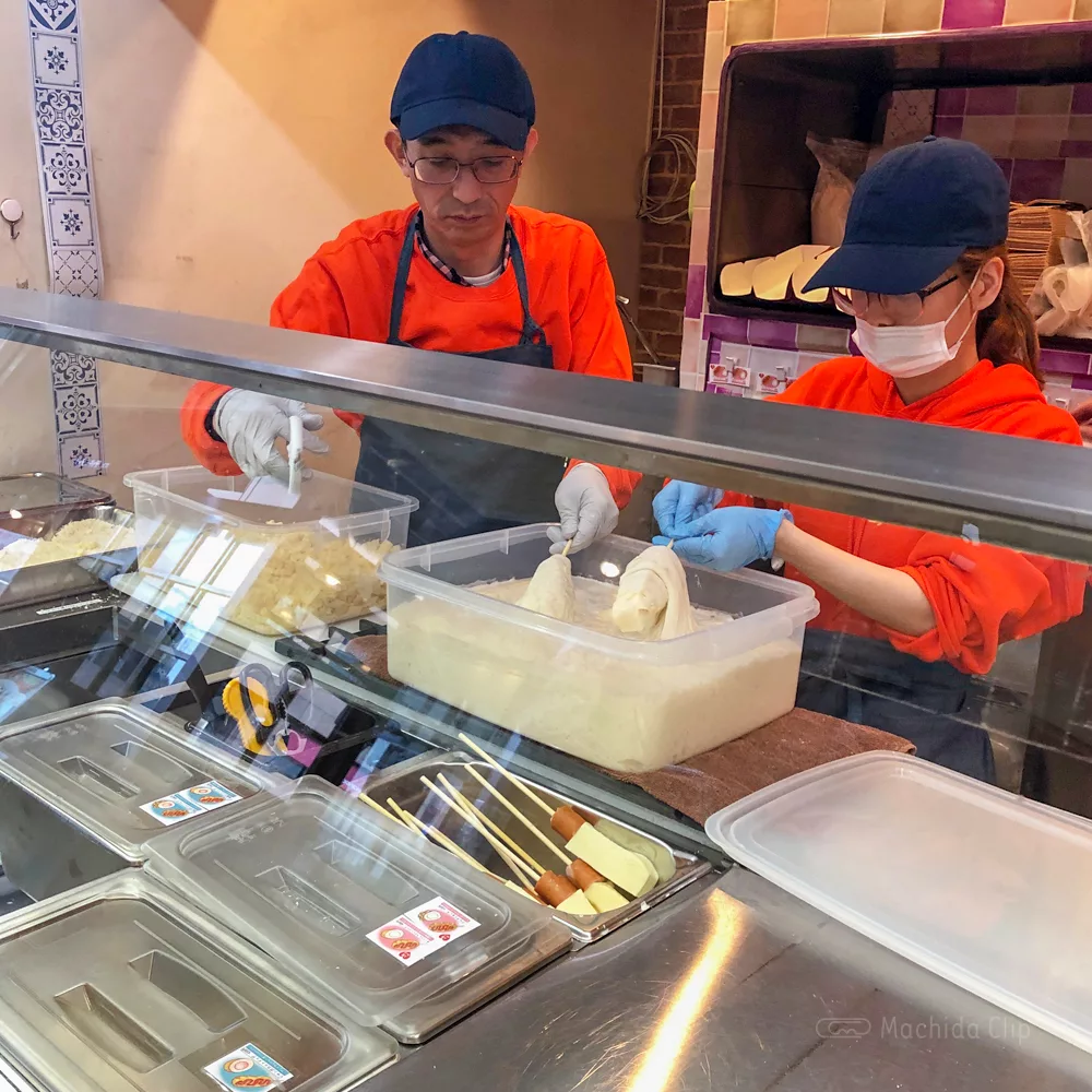 青春ホットドッグの店内の写真