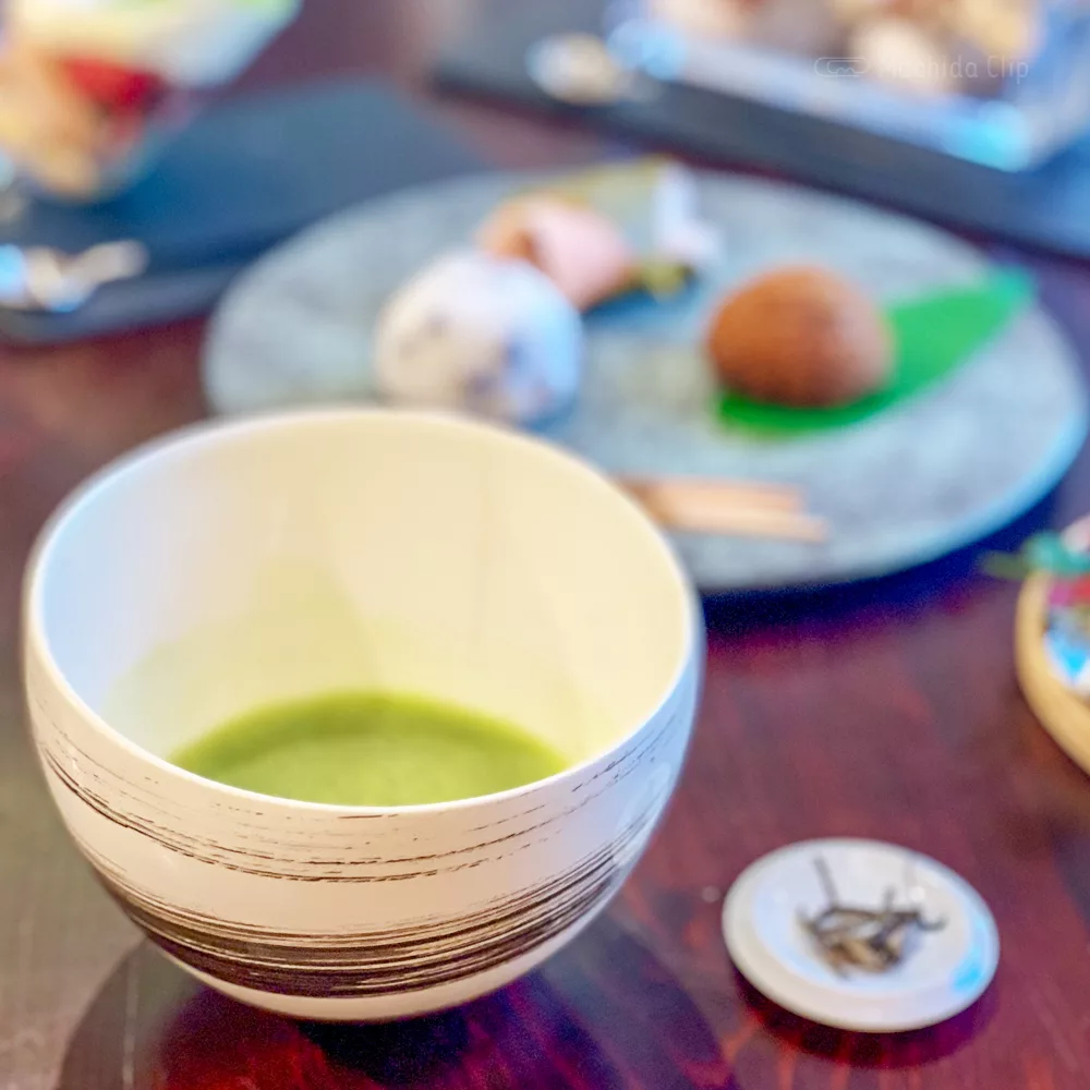 カフェ中野屋のお抹茶の写真