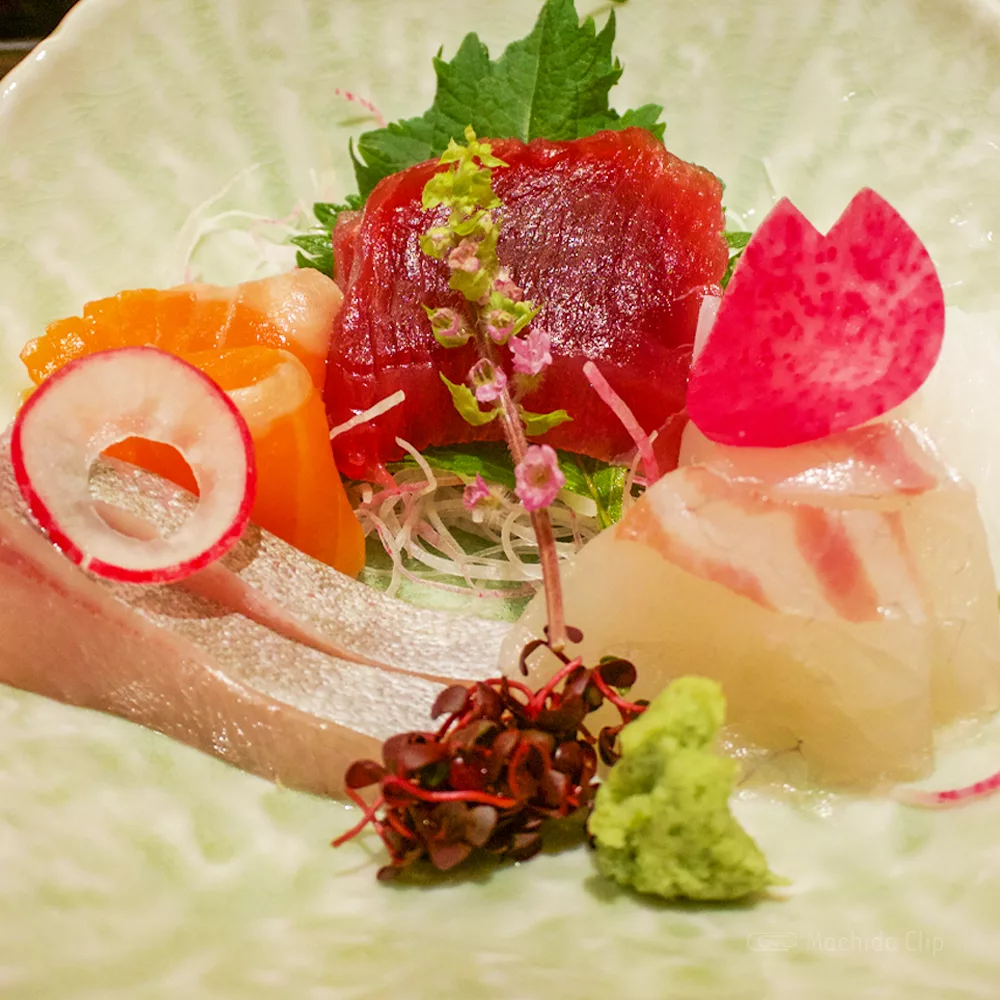 天麩羅・しゃぶしゃぶ・会席 中津川の天ぷらお造り膳の写真