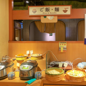 しゃぶ葉 町田店のご飯・麺コーナーの写真