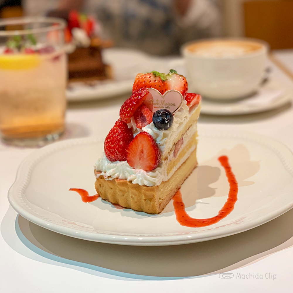 ラ・メゾン アンソレイユターブル ルミネ町田店（カフェ）のケーキの写真