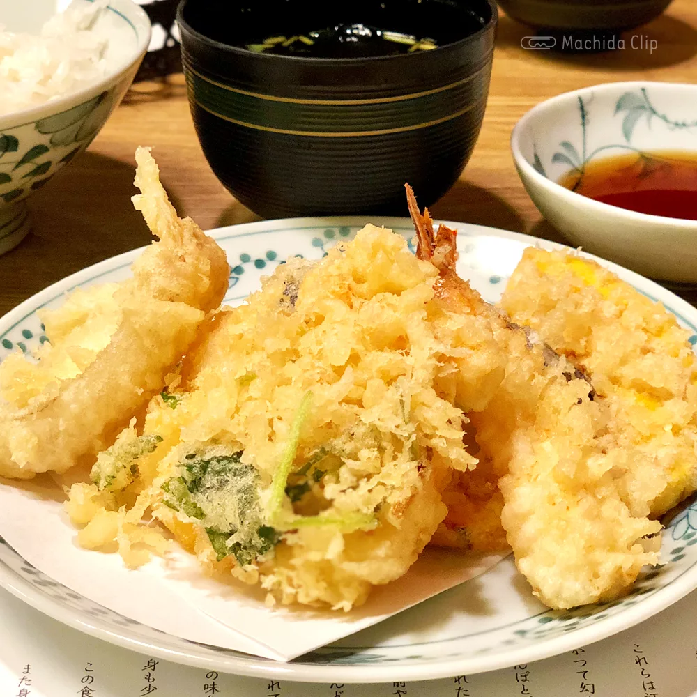 天ぷら 新宿つな八 町田店の天ぷらの写真