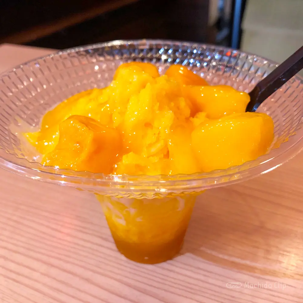 ふわふわ台湾かき氷のかき氷の写真