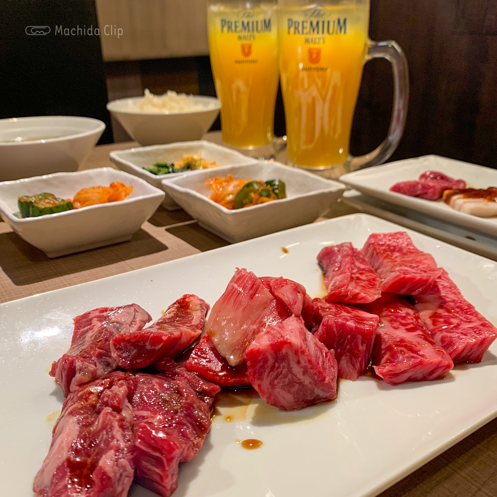 焼肉やまとの焼肉の写真