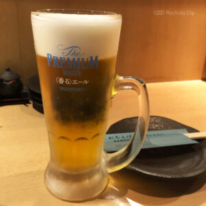 おちょぼ串 町田店のビールの写真