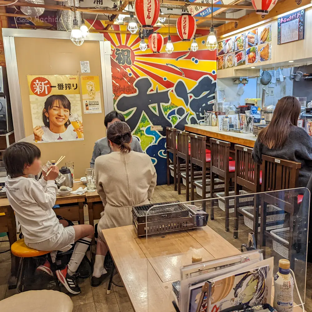磯丸水産 町田2号店の店内の写真