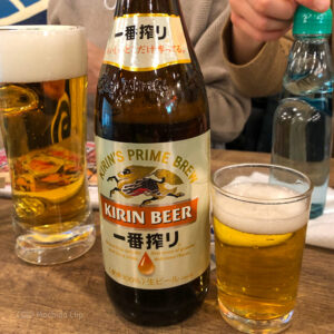磯丸水産 町田店のビールの写真