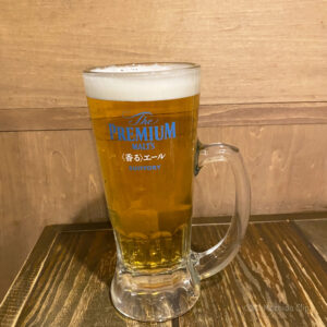 串カツ田中 町田駅前通り店のビールの写真