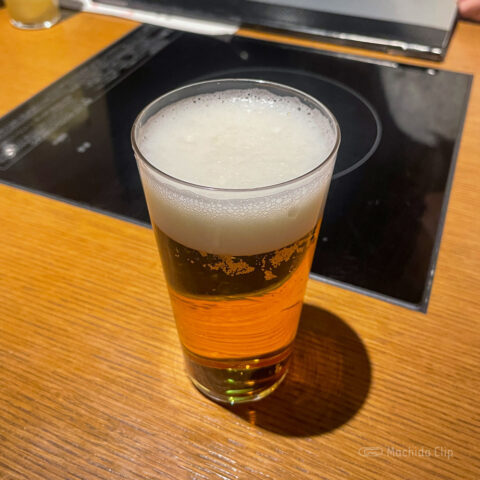 獅子丸 町田総本店のビールの写真