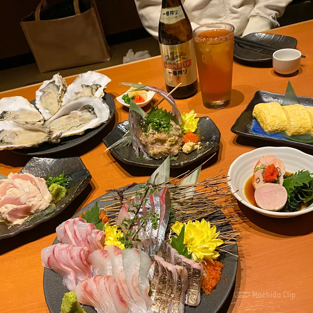鮮魚 地酒 肴 魚晴の料理の写真