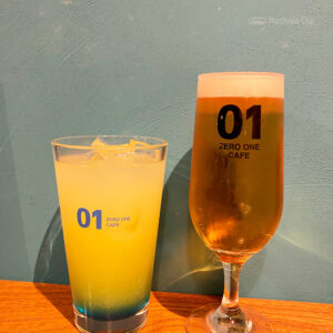 ZERO ONE CAFE（ゼロワンカフェ）のアルコールの写真