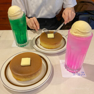 喫茶ちゃっぷのホットケーキの写真