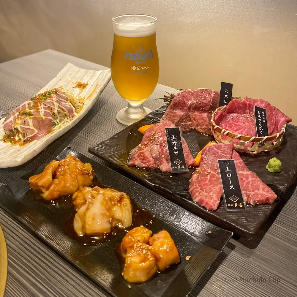 和牛専門店 焼肉多喜の料理の写真