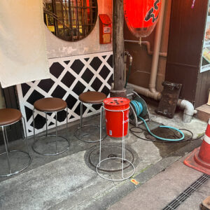 いくどん 町田駅前店の喫煙所の写真