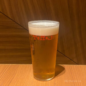 焼肉トラジ 町田店のビールの写真