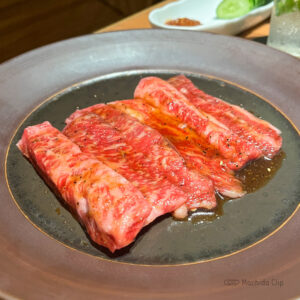 焼肉トラジ 町田店の肉の写真