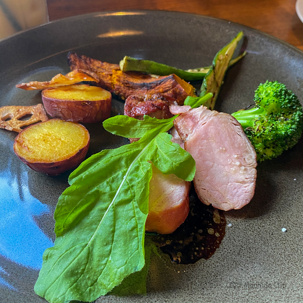 街角グラスの料理の写真