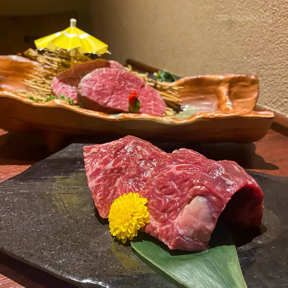 闘牛門 別邸 和ノ牛の肉の写真