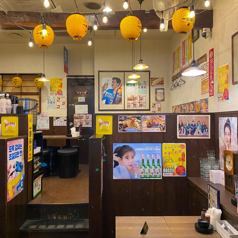 韓国屋台酒場 韓兵衛 町田ジョルナ店の店内の写真
