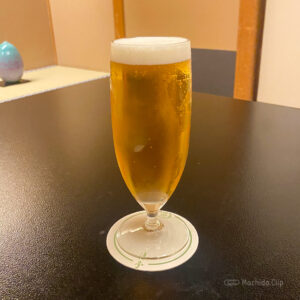 月亭 町田店のビールの写真