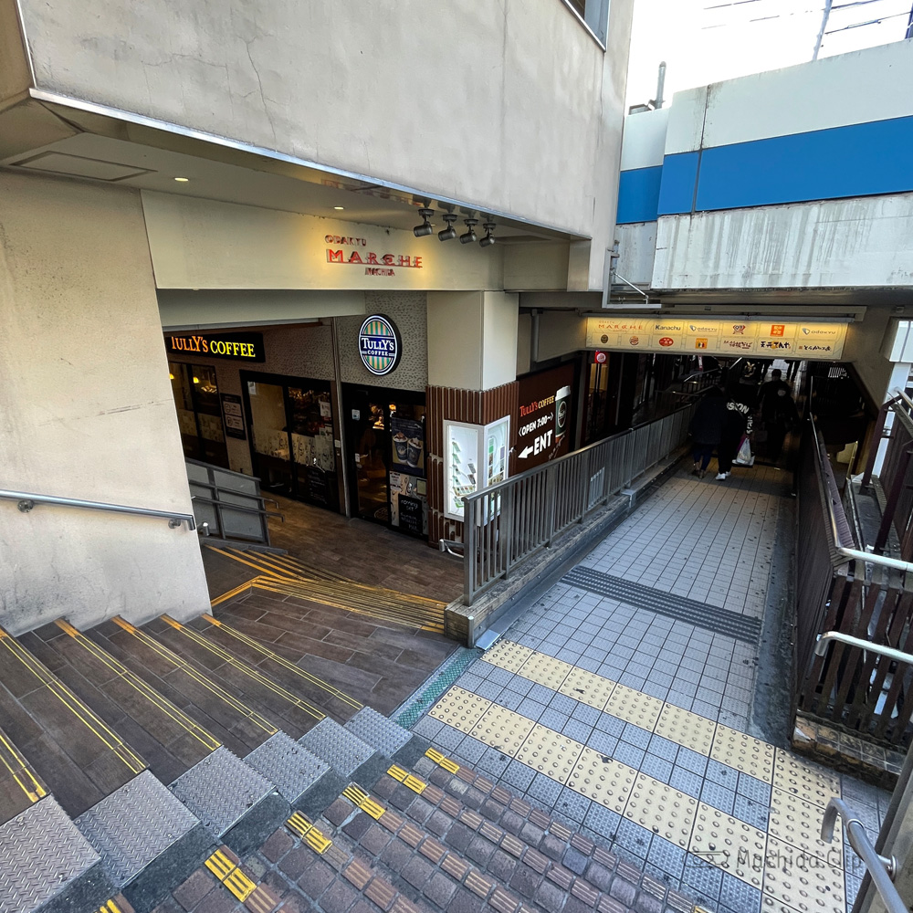 タリーズコーヒー 小田急マルシェ町田店の外観の写真