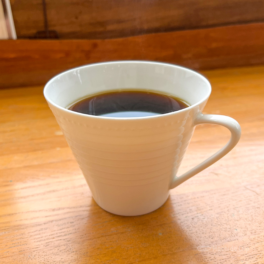 公民館喫茶（カフェ）のコーヒーの写真