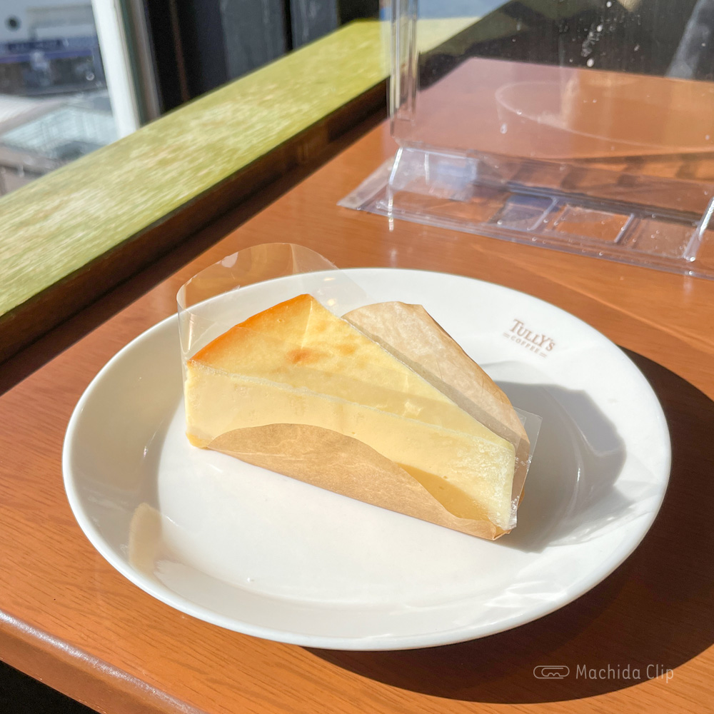 タリーズコーヒー with U 小田急百貨店町田店のチーズケーキの写真