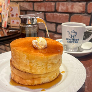星乃珈琲店 町田北口店のパンケーキの写真