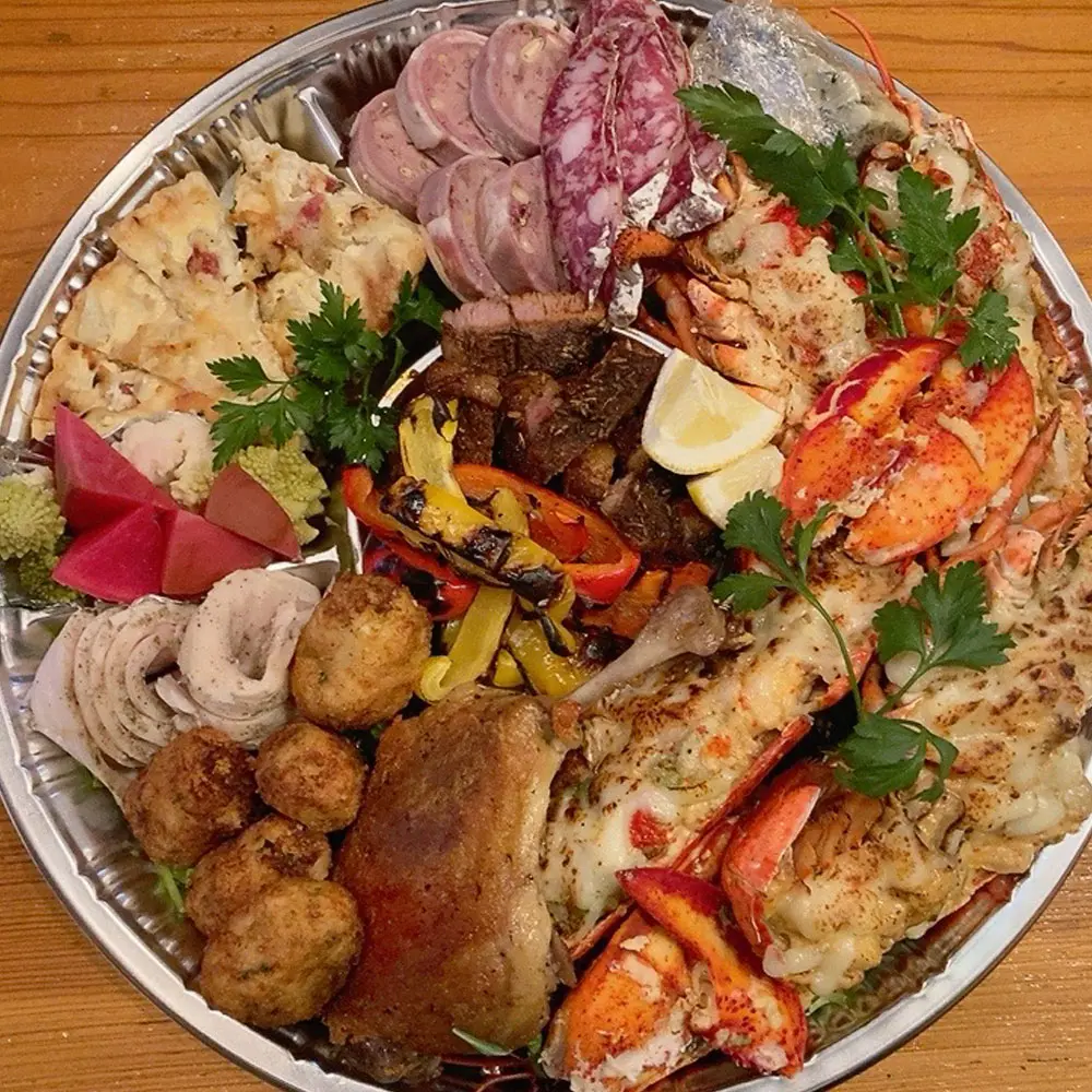 街角グラスの料理の写真