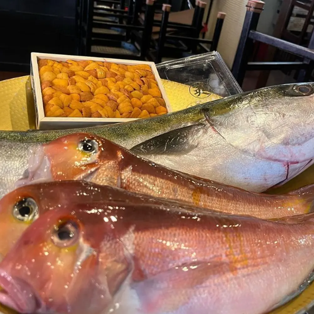 神のよだれの鮮魚の写真