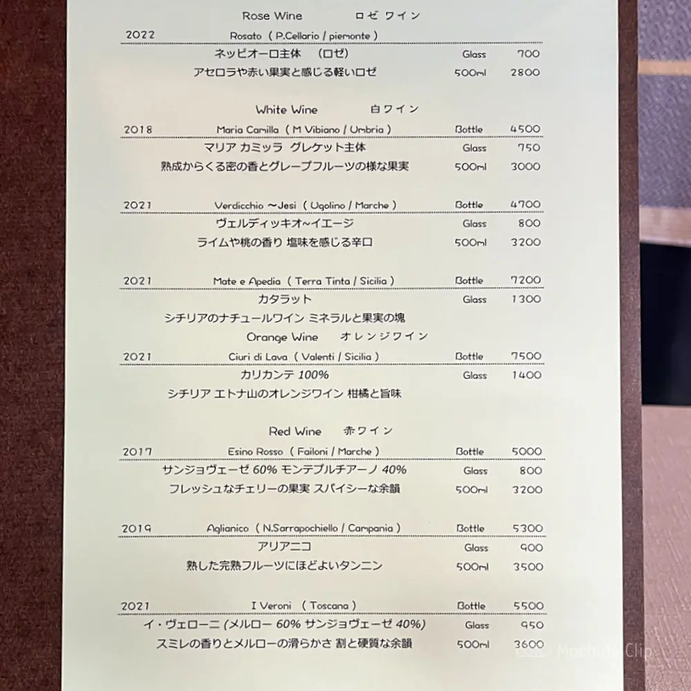 large of アレグロ コン ブリオのメニューの写真