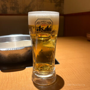 しゃぶしゃぶ温野菜 町田店のビールの写真