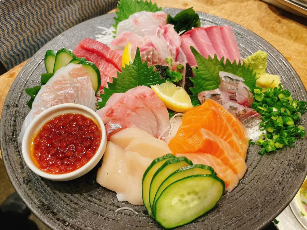 さかなや キンボシのお刺身の写真