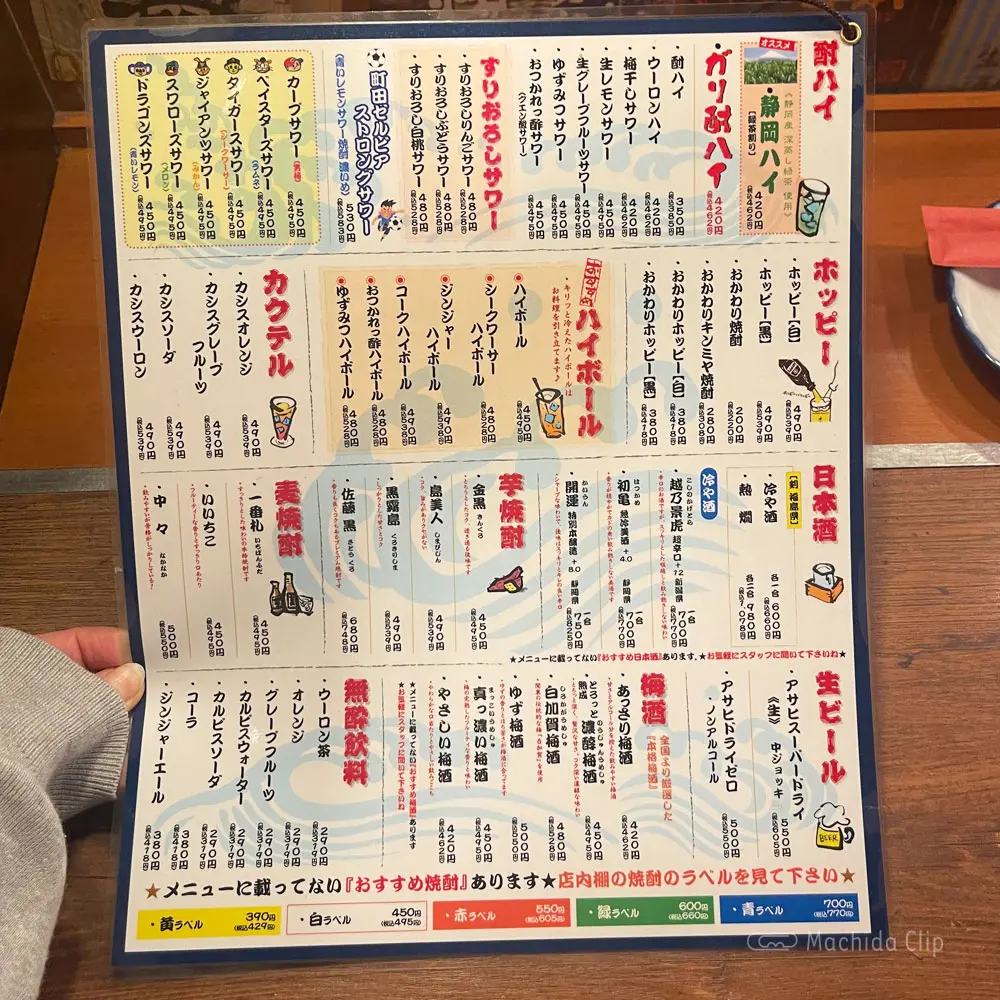 large of 大漁市場 魚ます 町田店のメニューの写真