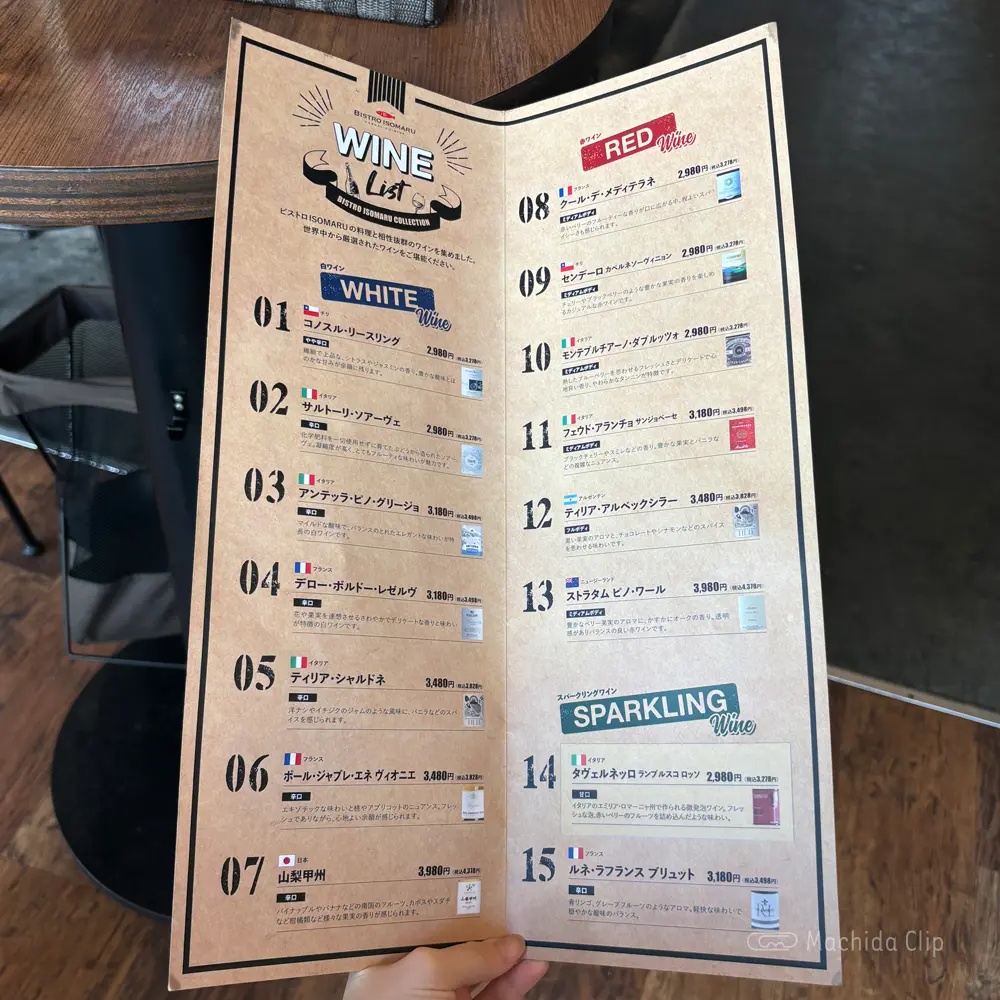 large of ビストロISOMARU 町田店のメニューの写真