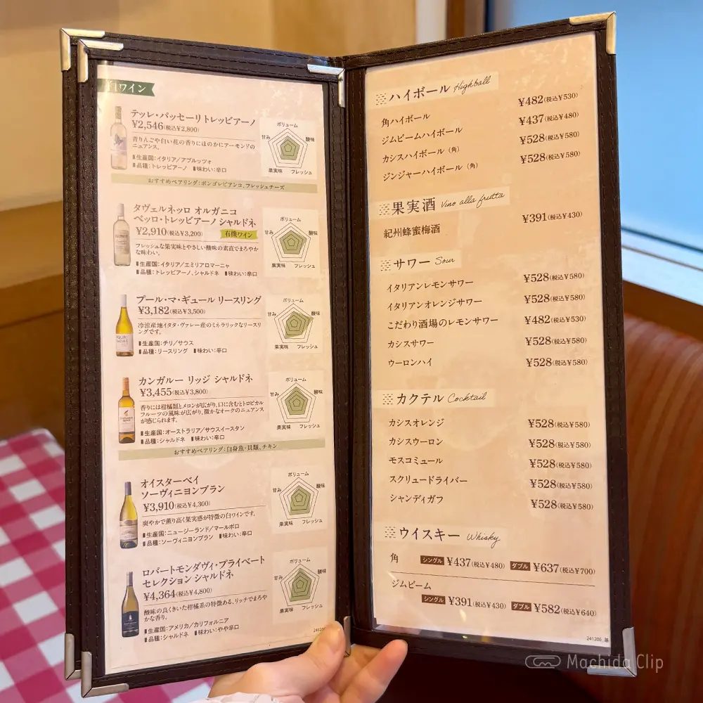 large of イタリアンダイニングDONA 小田急マルシェ 町田店のメニューの写真