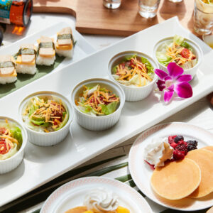 ビアガーデン「レンビアー」（レンブラントホテル東京町田）の料理の写真