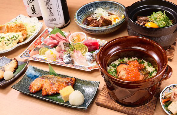 土鍋ごはん食堂 ふじたやの料理の写真