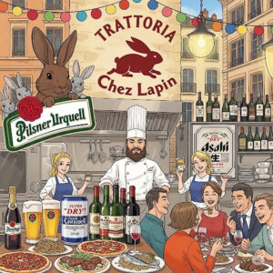 Trattoria Chez Lapin（トラットリア シェ ラパン）のイラスト