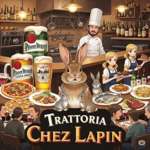 Trattoria Chez Lapin（トラットリア シェ ラパン）のイラスト