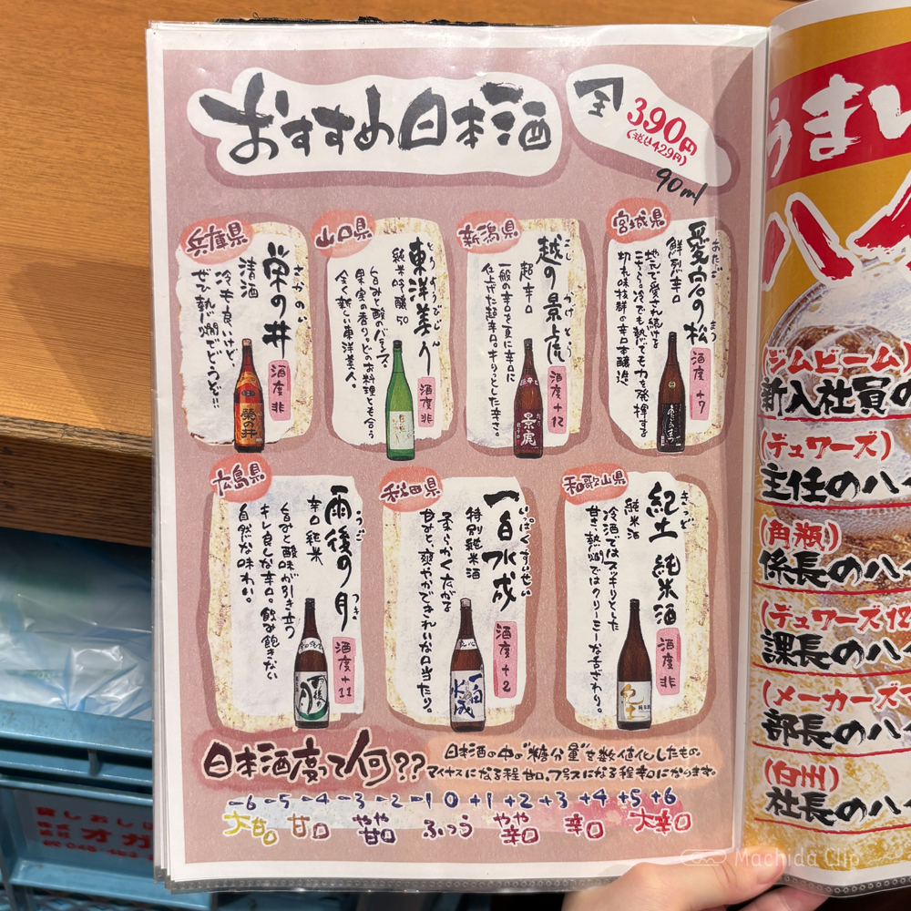 large of 町田っ子居酒屋 とととりとんのメニューの写真