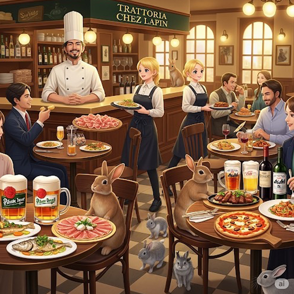 Thumbnail of http://Trattoria%20Chez%20Lapin（トラットリア%20シェ%20ラパン）のイメージの写真