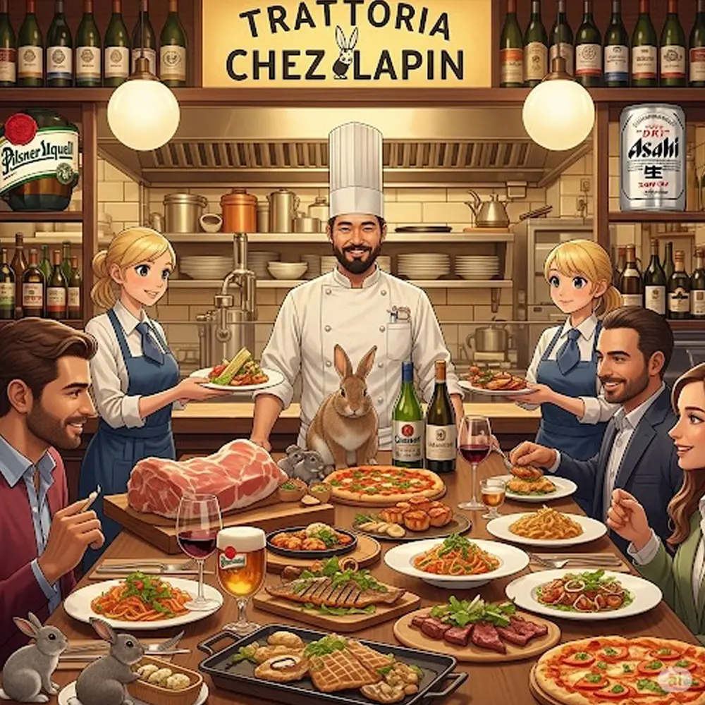 Thumbnail of http://Trattoria%20Chez%20Lapin(トラットリア%20シェ%20ラパン)のイメージの写真