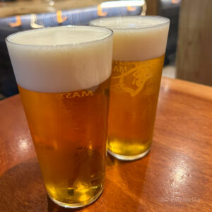 美味だれ焼き鳥 鳥幸のビールの写真